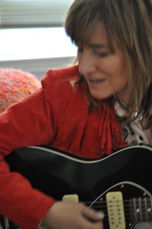 2017 photo for the new record! The Heart, Regardless. Mary Battiata & LIttle Pink. (Photo, Philip Stevenson)